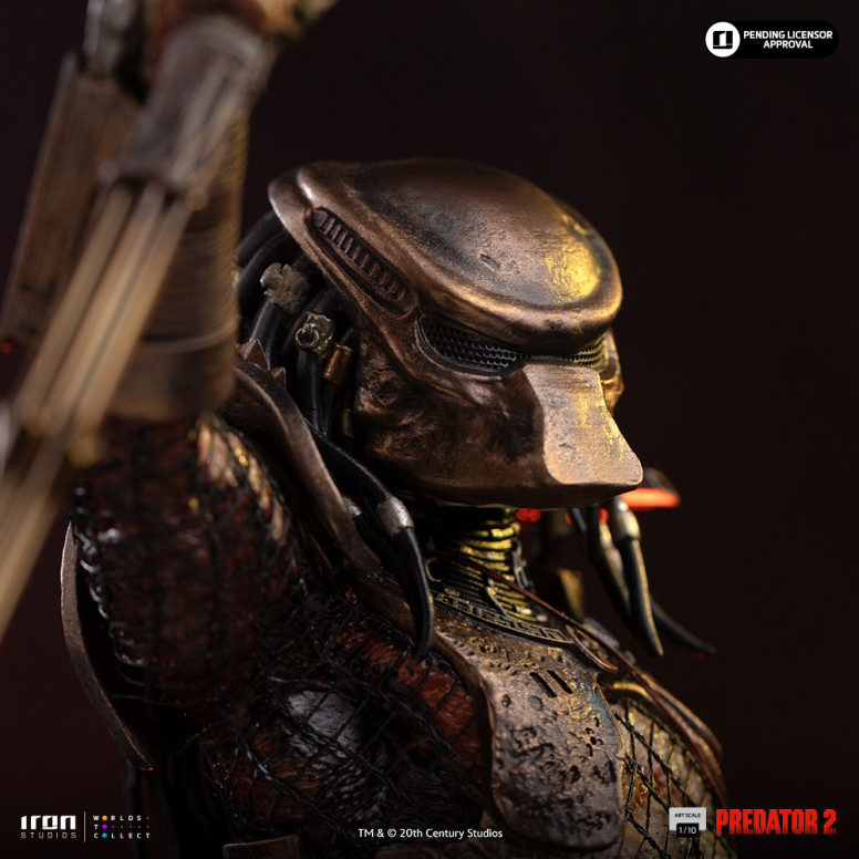 Iron Studios Predator 2 - City Hunter - Escala artística 1/10