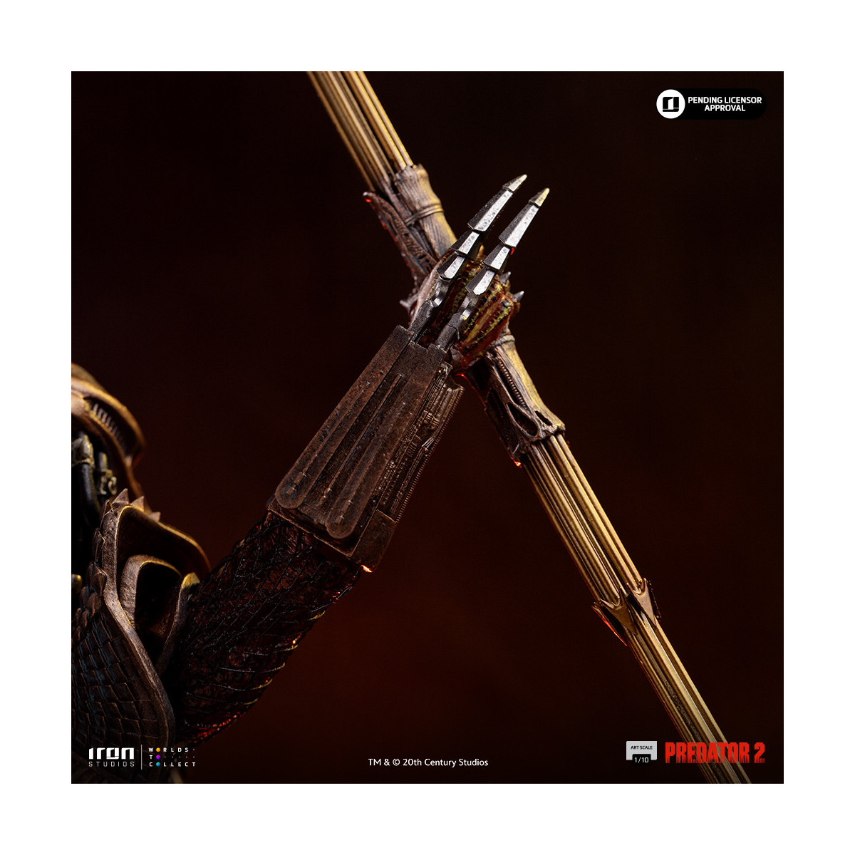 Iron Studios Predator 2 - City Hunter - Escala artística 1/10