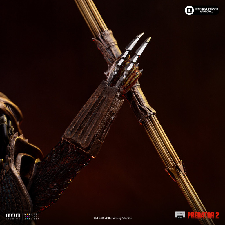 Iron Studios Predator 2 - City Hunter - Escala artística 1/10