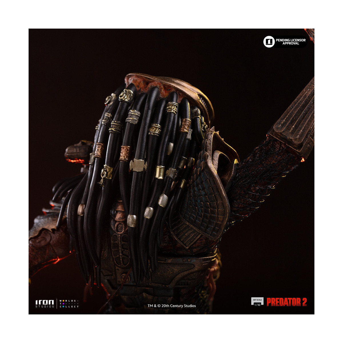 Iron Studios Predator 2 - City Hunter - Escala artística 1/10