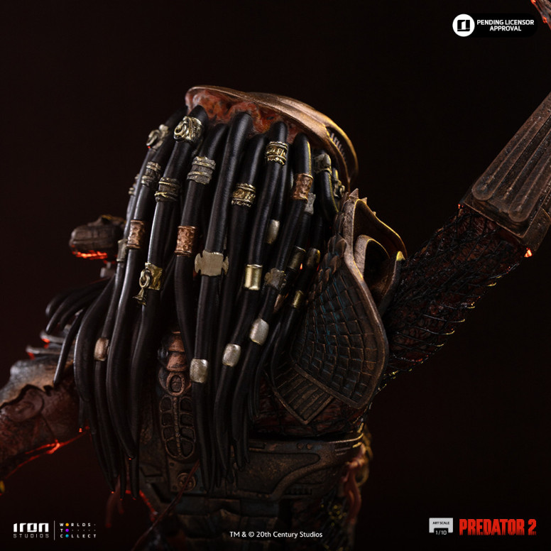 Iron Studios Predator 2 - City Hunter - Escala artística 1/10