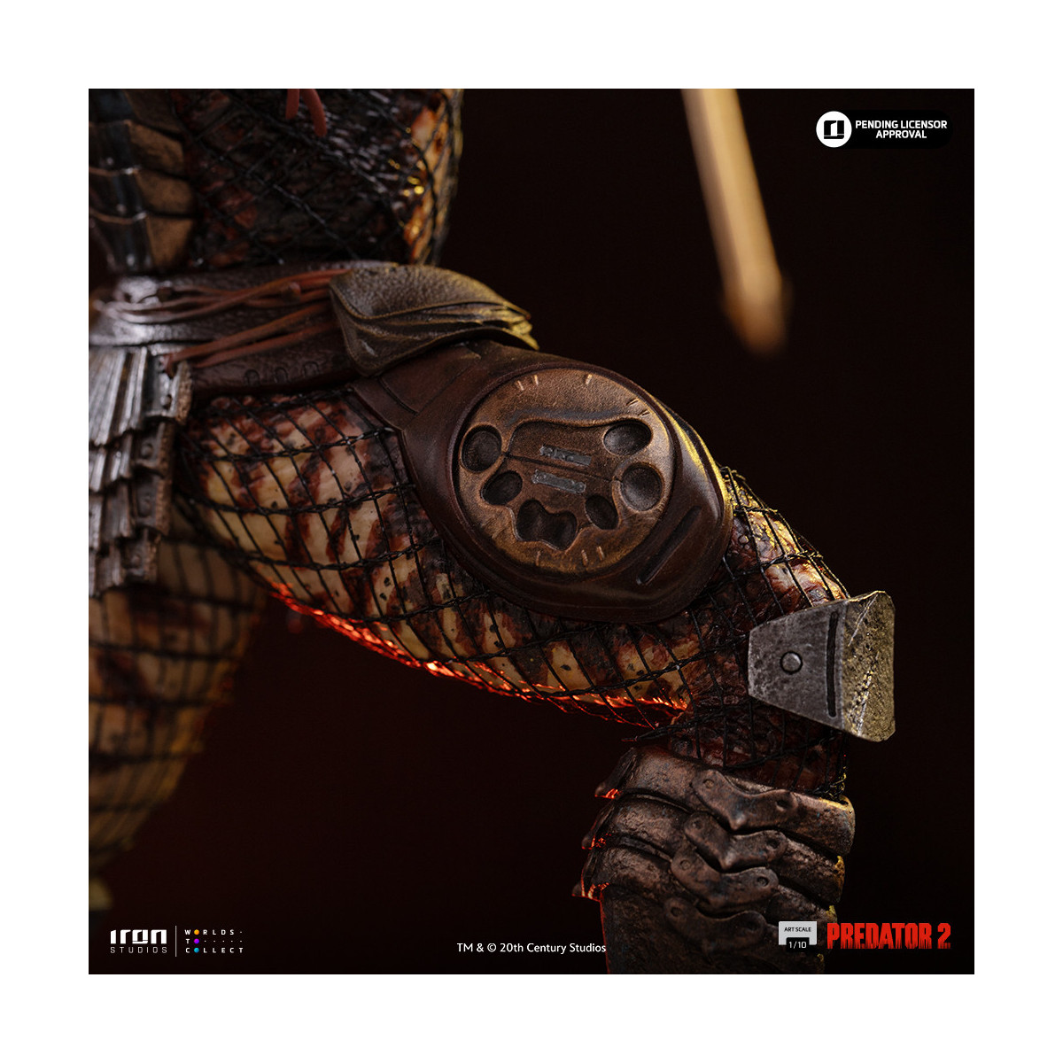 Iron Studios Predator 2 - City Hunter - Escala artística 1/10