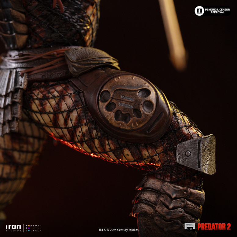 Iron Studios Predator 2 - City Hunter - Escala artística 1/10