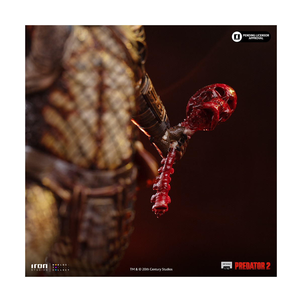 Iron Studios Predator 2 - City Hunter - Escala artística 1/10