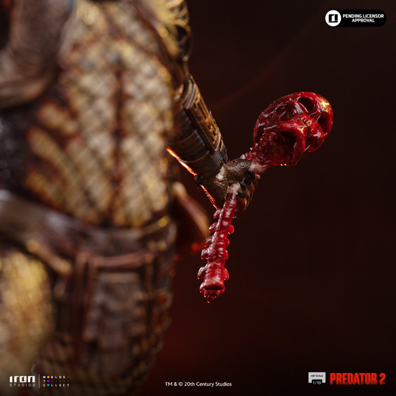 Iron Studios Predator 2 - City Hunter - Escala artística 1/10