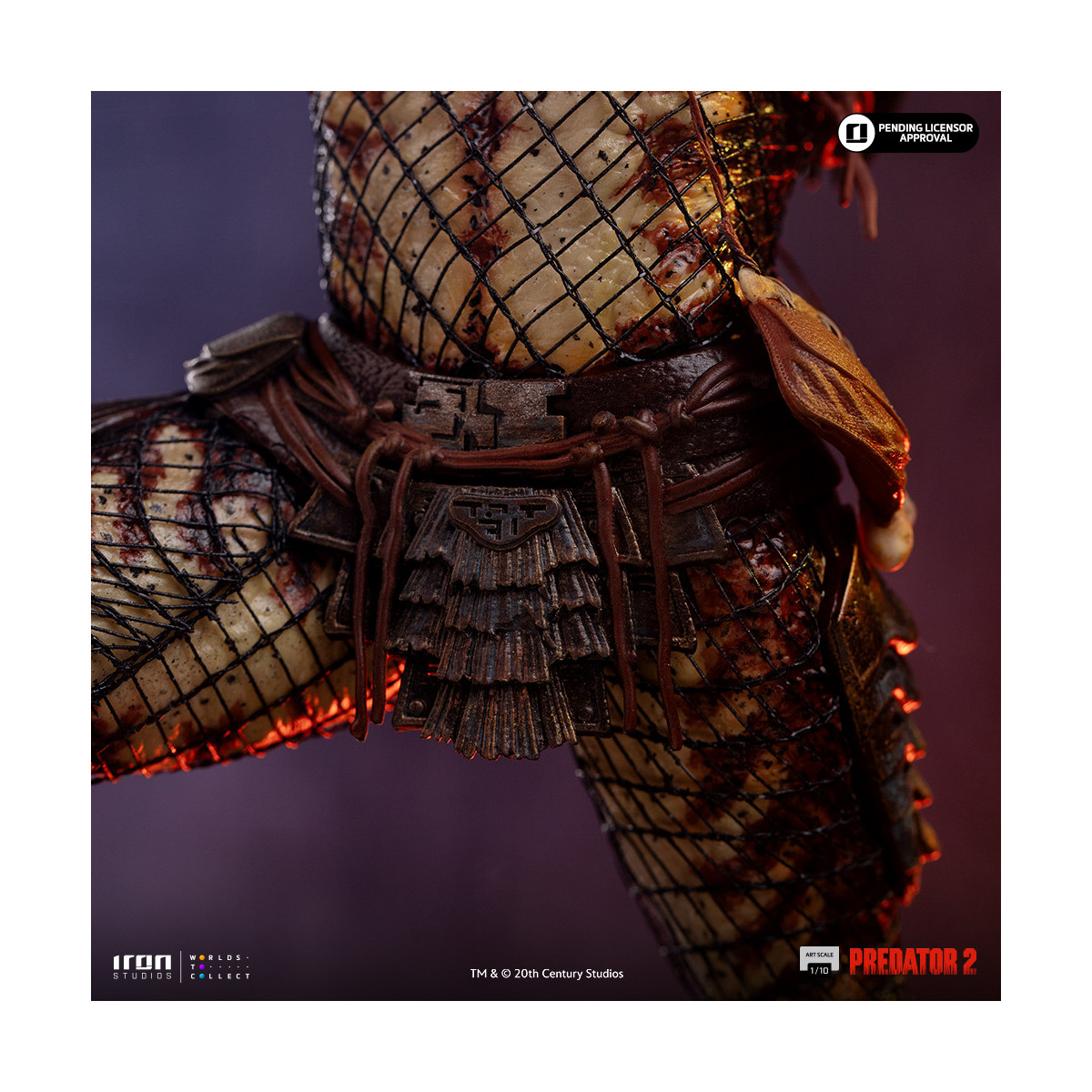 Iron Studios Predator 2 - City Hunter - Escala artística 1/10