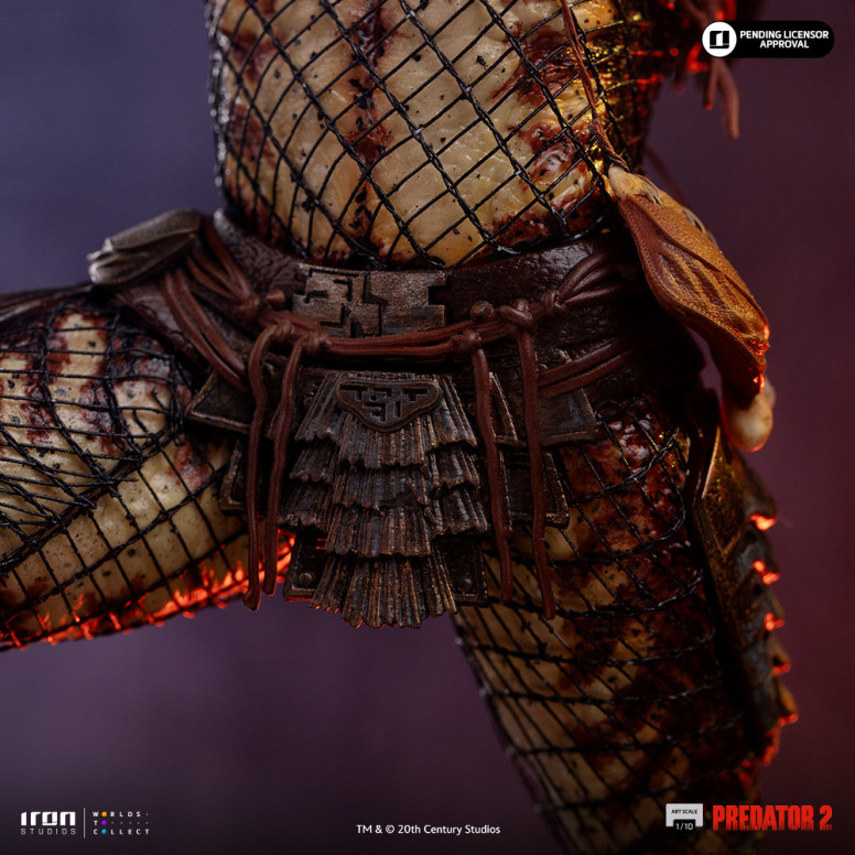Iron Studios Predator 2 - City Hunter - Escala artística 1/10