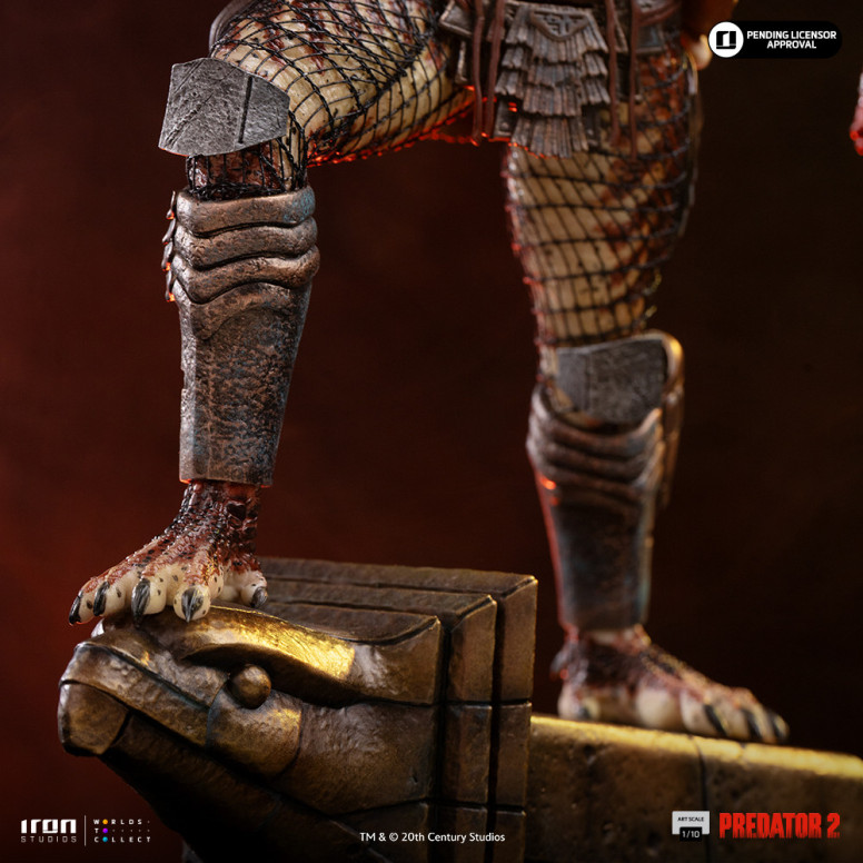 Iron Studios Predator 2 - City Hunter - Escala artística 1/10
