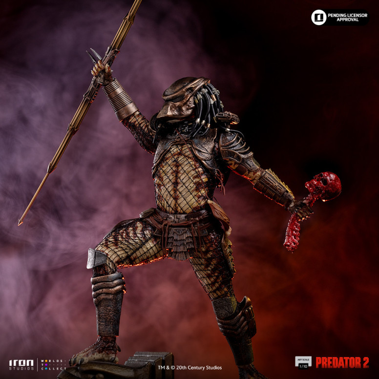 Iron Studios Predator 2 - City Hunter - Escala artística 1/10