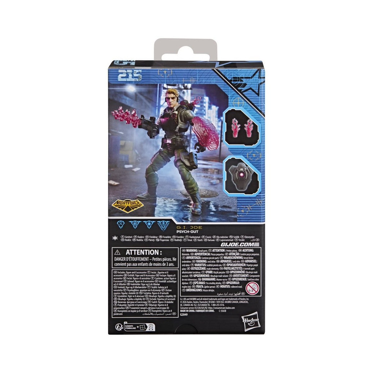Hasbro G.I.JOE Serie «Classified» - Night Force: Psych-Out