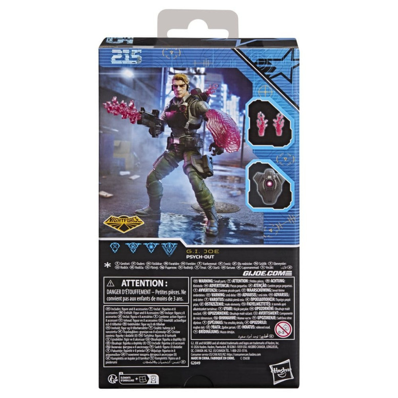 Hasbro G.I.JOE Serie «Classified» - Night Force: Psych-Out