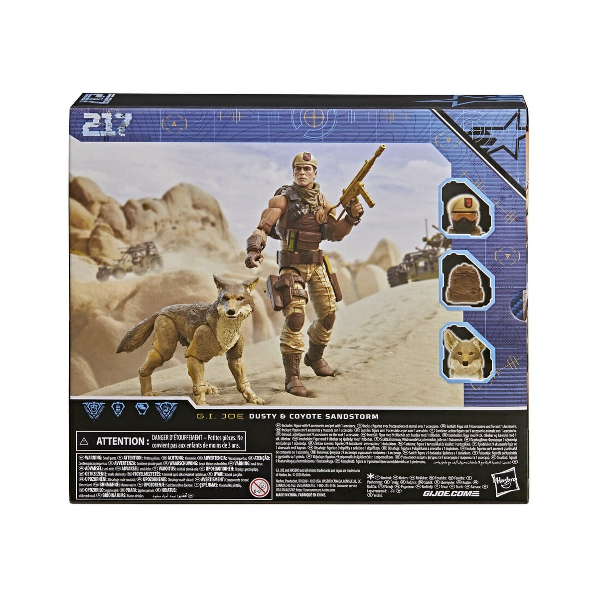 Hasbro G.I.JOE Serie Classified - Dusty & Coyote Sandstorm