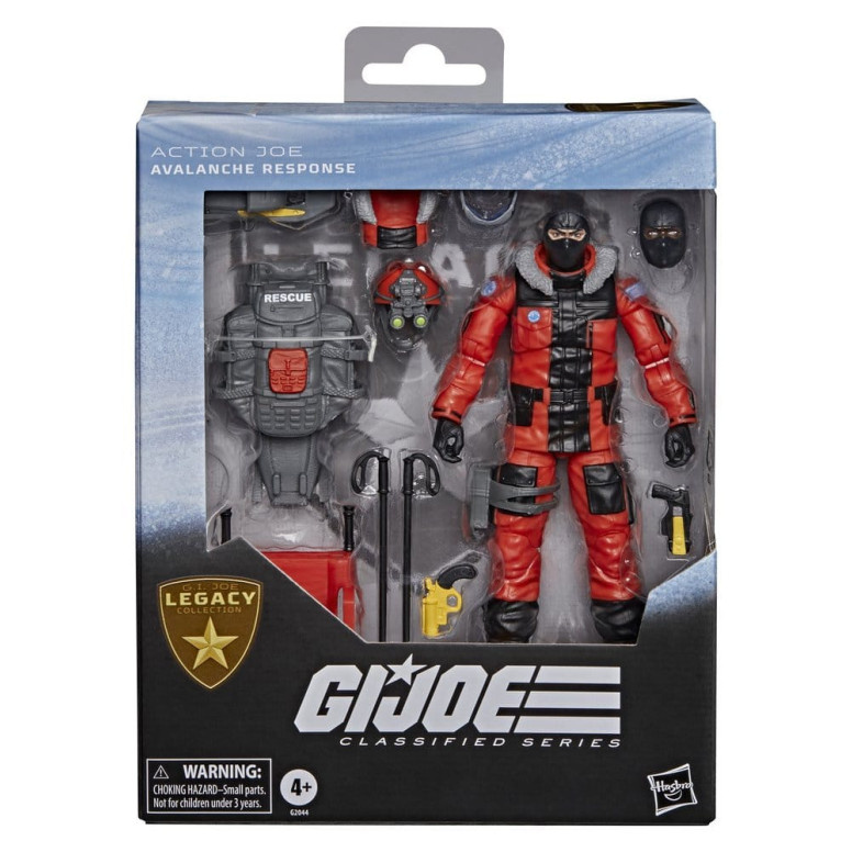 Hasbro G.I.JOE Serie Classified Legacy Collection - Respuesta ante avalanchas