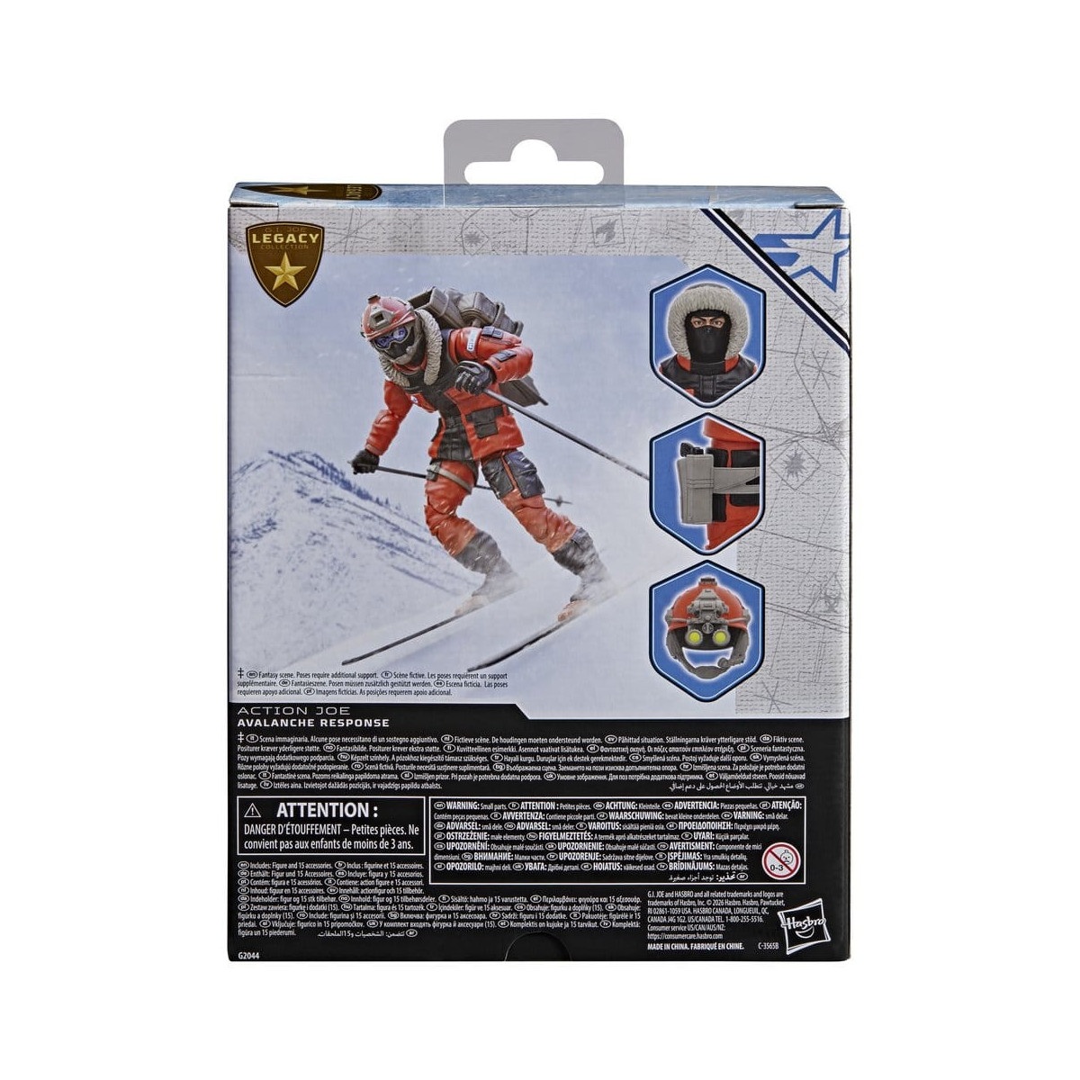 Hasbro G.I.JOE Serie Classified Legacy Collection - Respuesta ante avalanchas