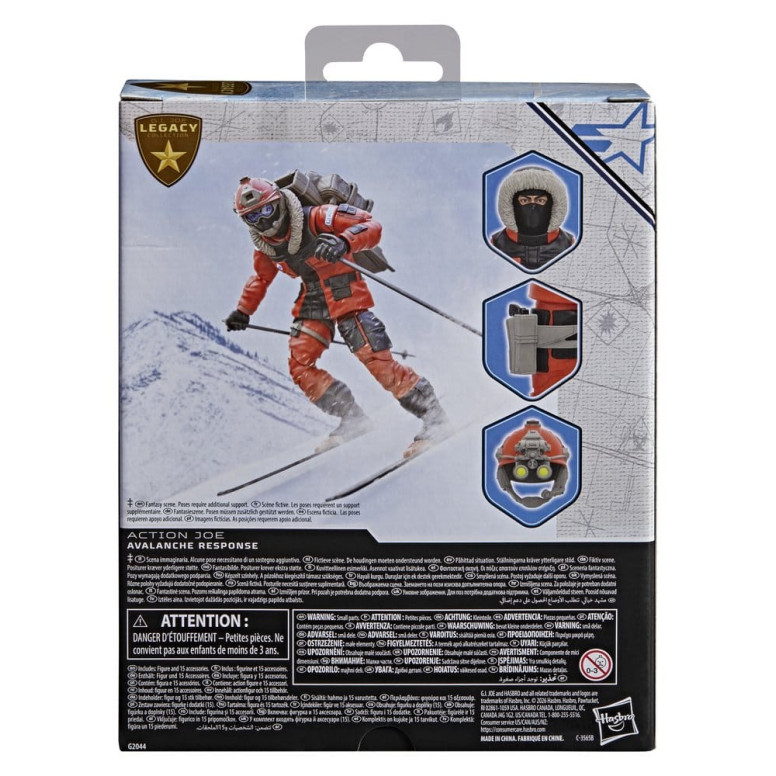 Hasbro G.I.JOE Serie Classified Legacy Collection - Respuesta ante avalanchas