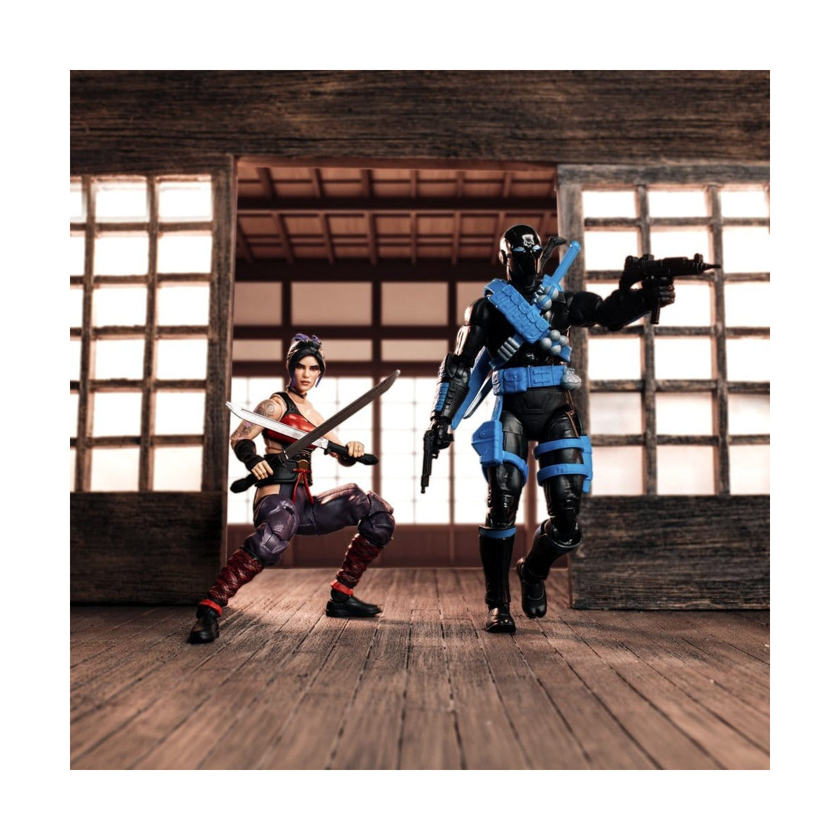 Hasbro G.I.JOE Serie Classified - Ninja Force: Snake Eyes y Kim «Jinx» Arashikage