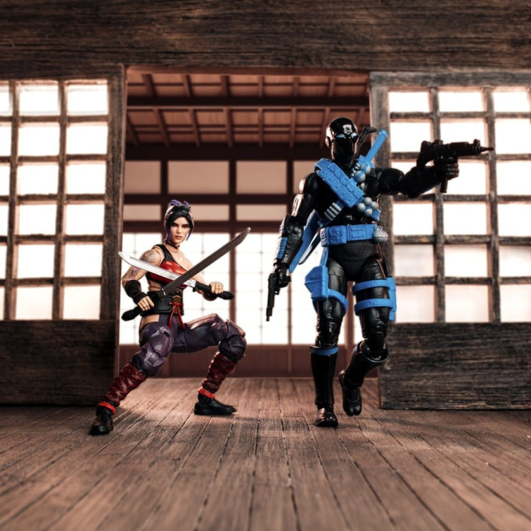 Hasbro G.I.JOE Serie Classified - Ninja Force: Snake Eyes y Kim «Jinx» Arashikage