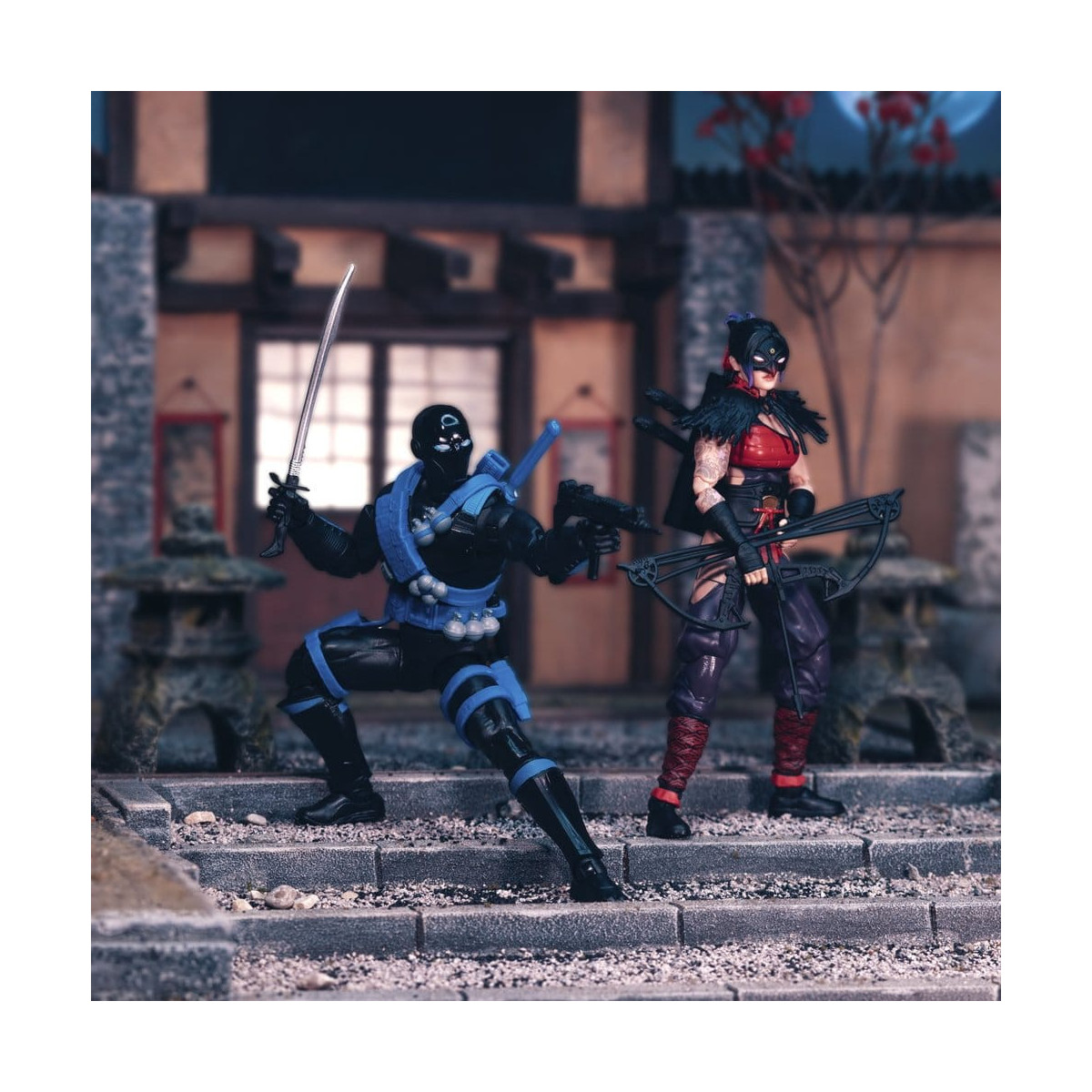 Hasbro G.I.JOE Serie Classified - Ninja Force: Snake Eyes y Kim «Jinx» Arashikage