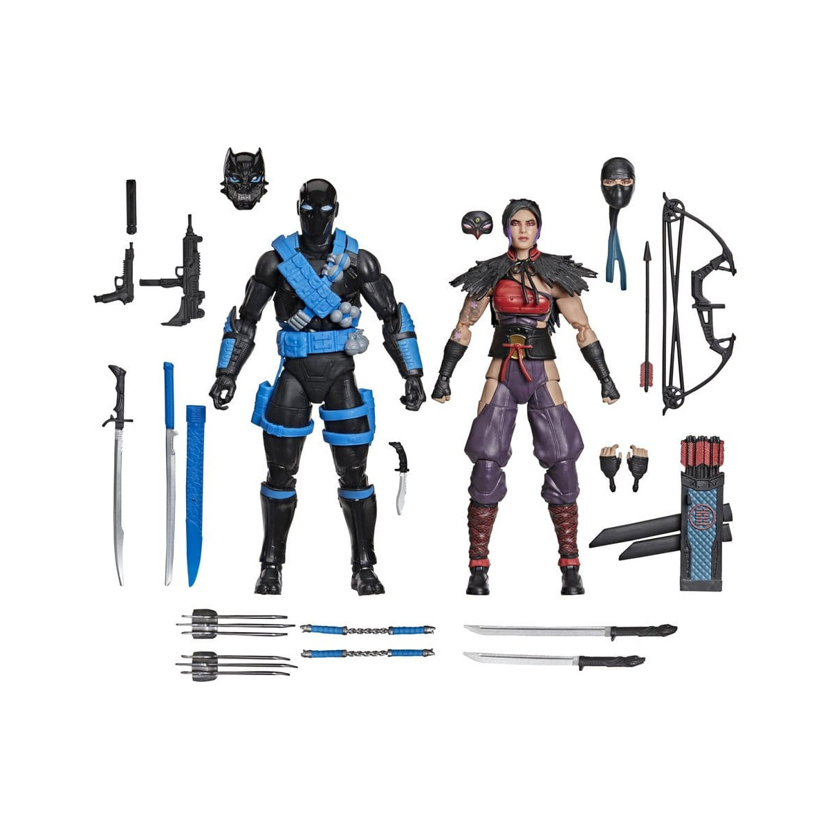 Hasbro G.I.JOE Serie Classified - Ninja Force: Snake Eyes y Kim «Jinx» Arashikage