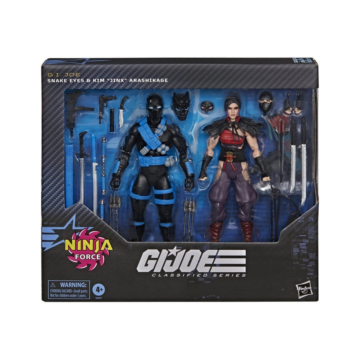 Hasbro G.I.JOE Serie Classified - Ninja Force: Snake Eyes y Kim «Jinx» Arashikage