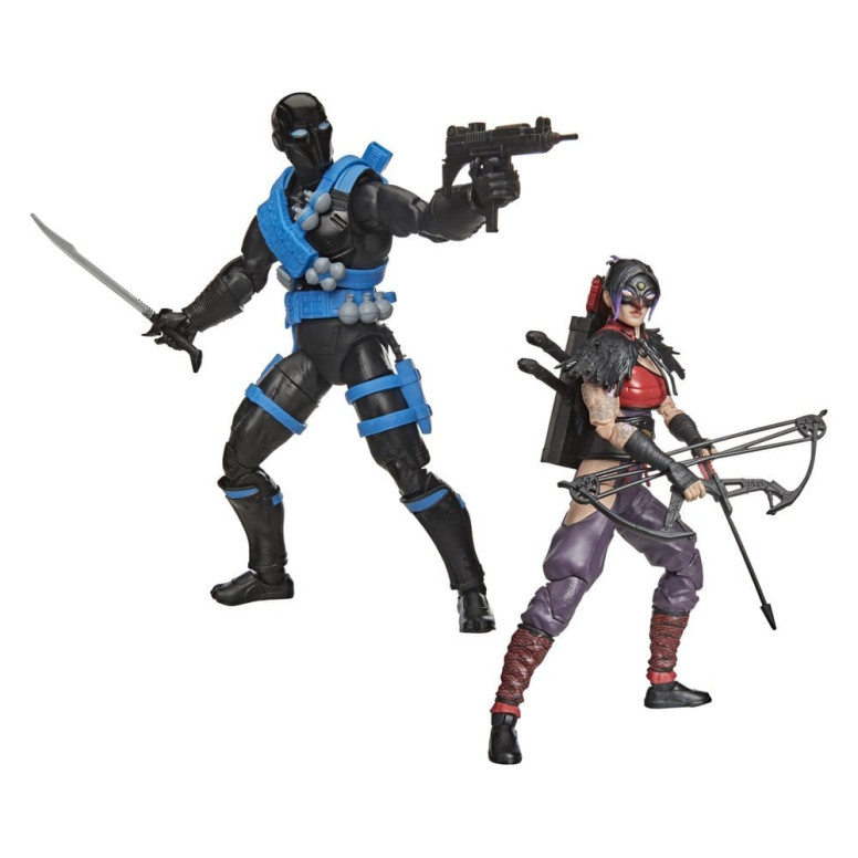 Hasbro G.I.JOE Serie Classified - Ninja Force: Snake Eyes y Kim «Jinx» Arashikage