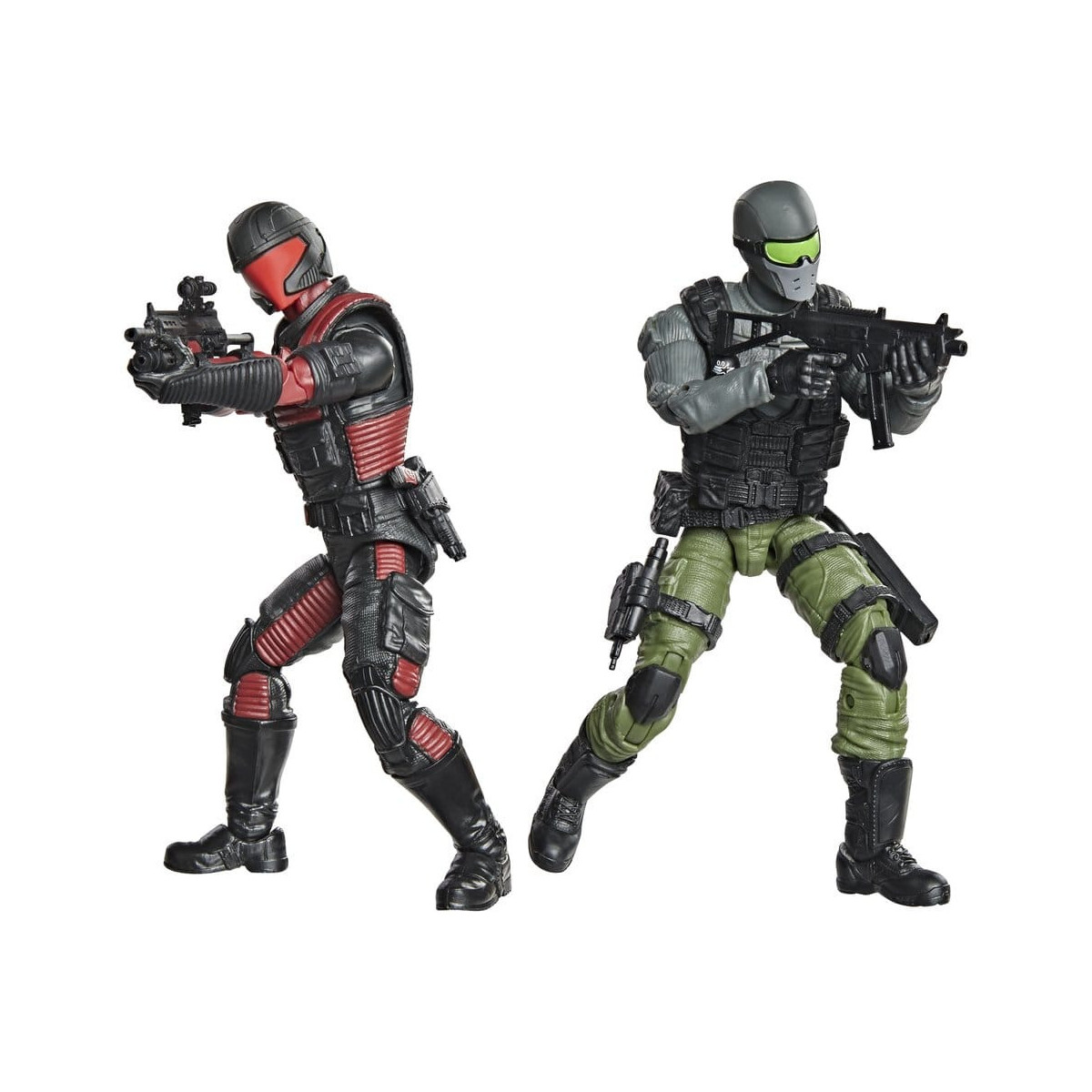 Hasbro G.I.JOE Serie Classified: Snake Eyes y Varmint ATV contra Stealth Viper y Stealth Flight Pod (Trubble Bubble) Cobra
