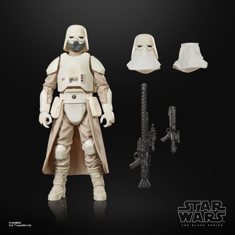 Hasbro Star Wars The Black Series: Snowtrooper del Remanente Imperial - The Mandalorian y Grogu