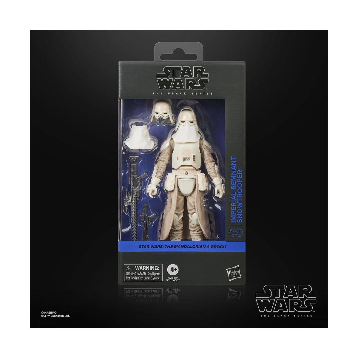 Hasbro Star Wars The Black Series: Snowtrooper del Remanente Imperial - The Mandalorian y Grogu