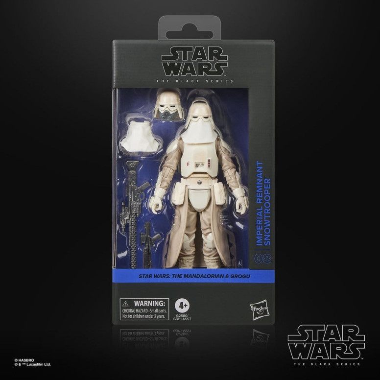 Hasbro Star Wars The Black Series: Snowtrooper del Remanente Imperial - The Mandalorian y Grogu