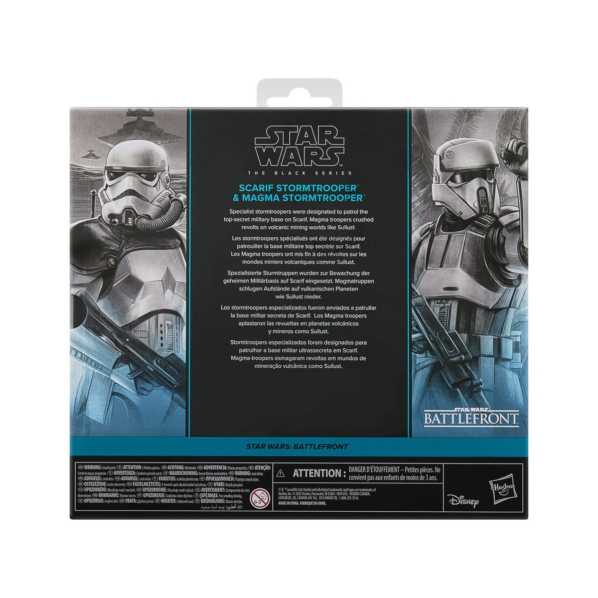 Hasbro Star Wars The Black Series Gaming Greats: Stormtrooper de Scarif y Stormtrooper de Magma - Star Wars: Battlefront