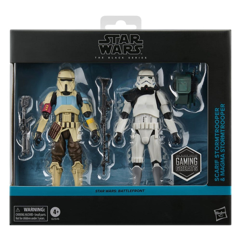 Hasbro Star Wars The Black Series Gaming Greats: Stormtrooper de Scarif y Stormtrooper de Magma - Star Wars: Battlefront