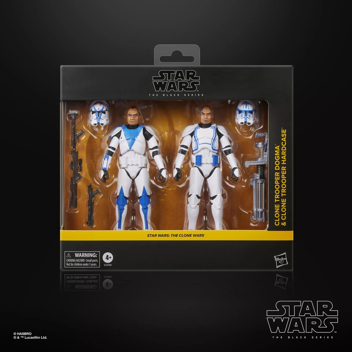 Star Wars The Black Series: Clone Trooper Dogma y Clone Trooper Hardcase - The Clone Wars