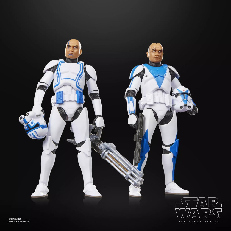 Star Wars The Black Series: Clone Trooper Dogma y Clone Trooper Hardcase - The Clone Wars