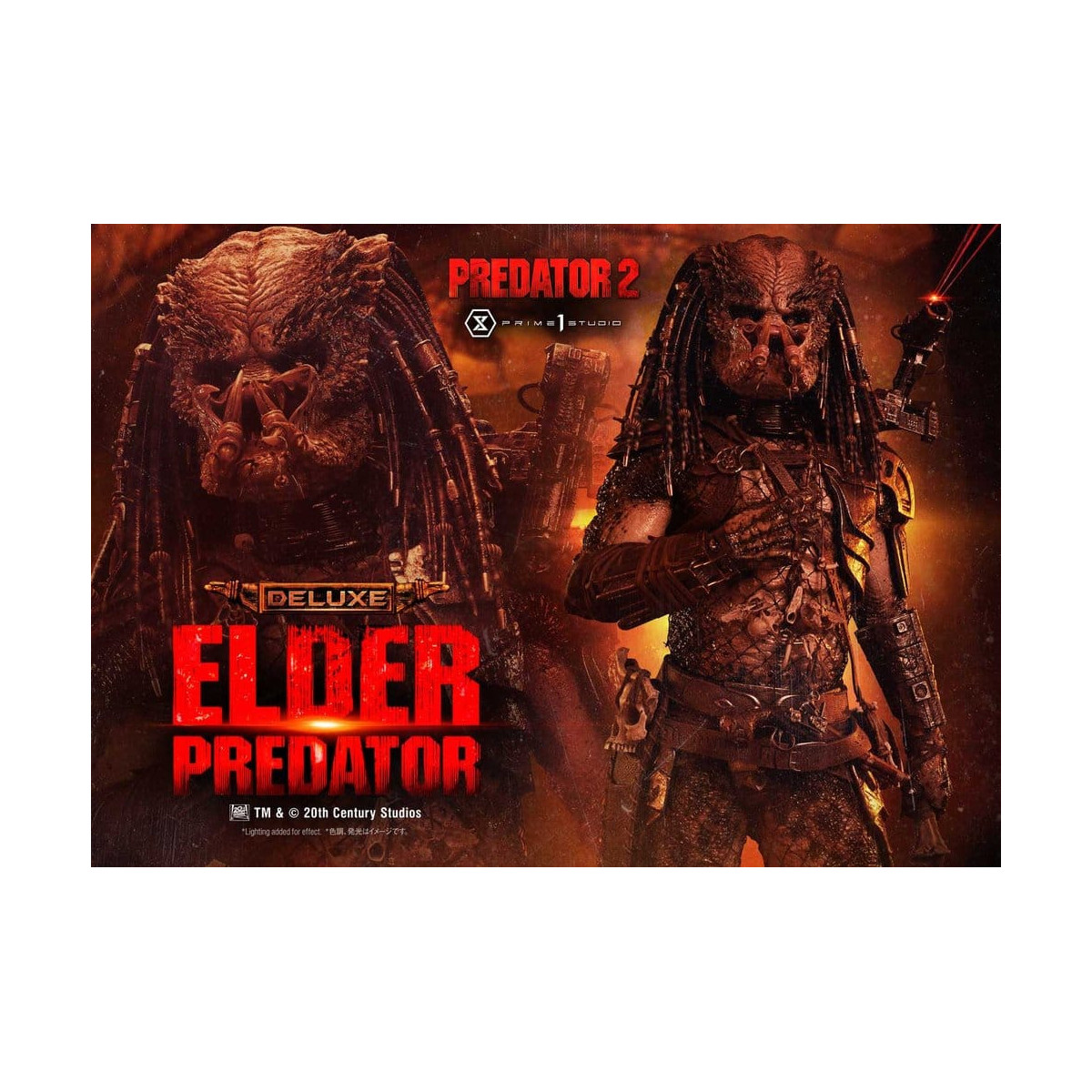 Prime 1 Studio - Predator 2 - Elder Predator DX Bonus Version Museum Masterline Series e 1/3