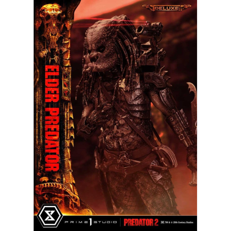 Prime 1 Studio - Predator 2 - Predator Anciano, versión DX Museum Masterline Series, 1/3