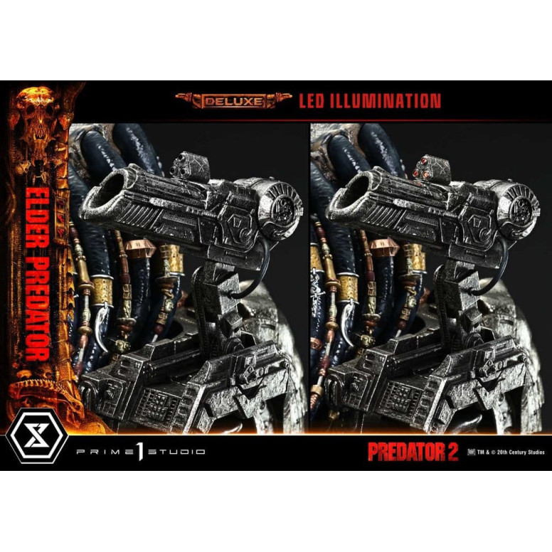 Prime 1 Studio - Predator 2 - Predator Anciano, versión DX Museum Masterline Series, 1/3