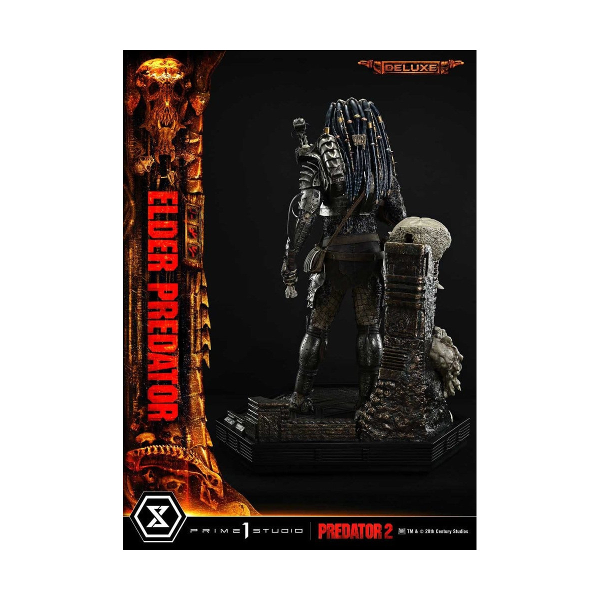 Prime 1 Studio - Predator 2 - Predator Anciano, versión DX Museum Masterline Series, 1/3