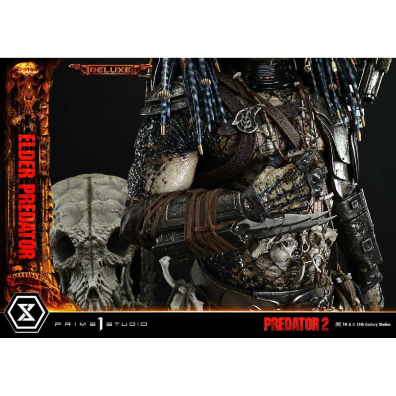 Prime 1 Studio - Predator 2 - Predator Anciano, versión DX Museum Masterline Series, 1/3