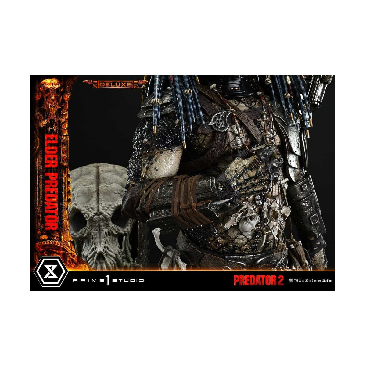 Prime 1 Studio - Predator 2 - Predator Anciano, versión DX Museum Masterline Series, 1/3
