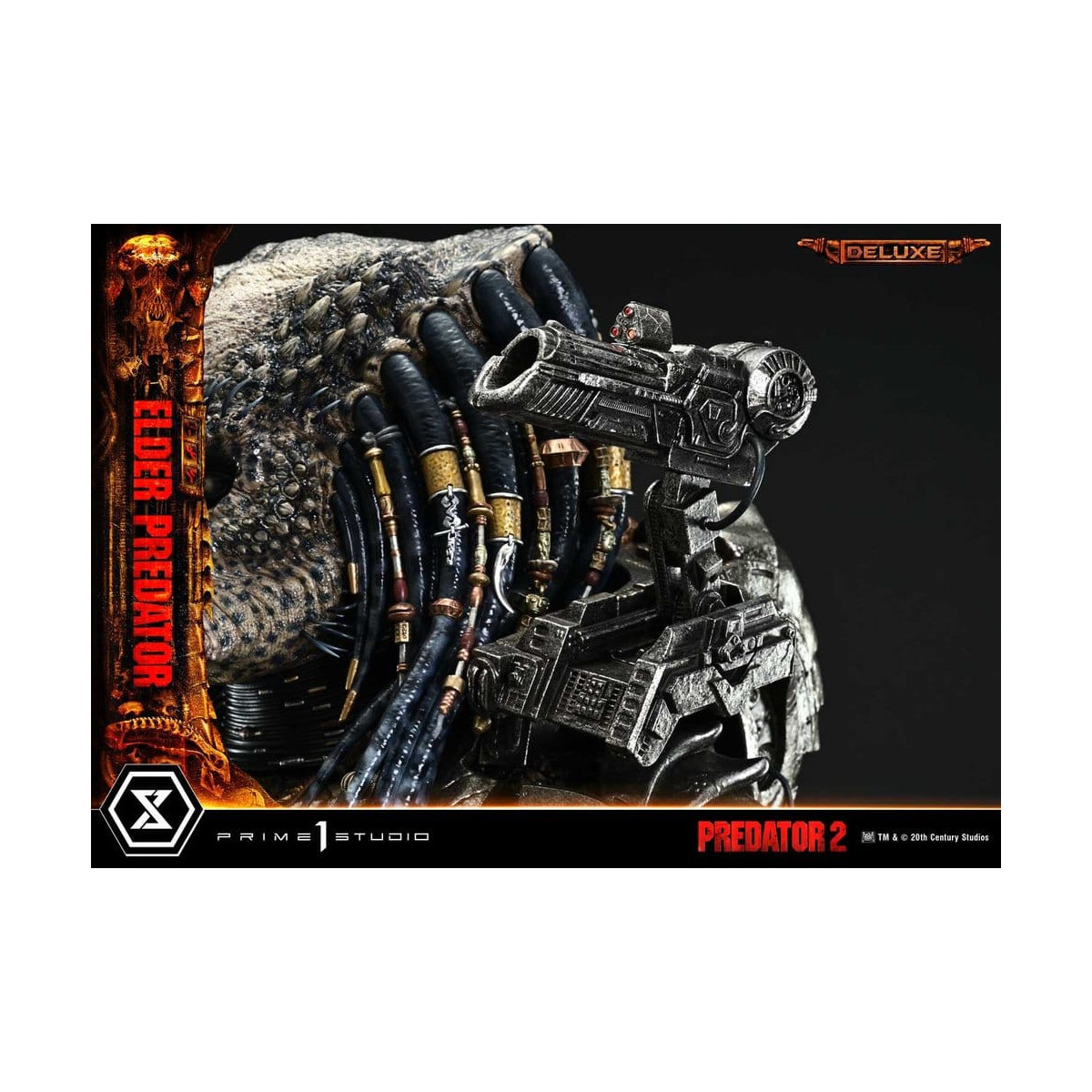 Prime 1 Studio - Predator 2 - Predator Anciano, versión DX Museum Masterline Series, 1/3