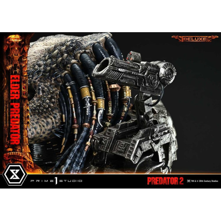 Prime 1 Studio - Predator 2 - Predator Anciano, versión DX Museum Masterline Series, 1/3