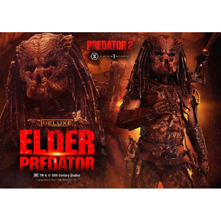Prime 1 Studio - Predator 2 - Predator Anciano, versión DX Museum Masterline Series, 1/3