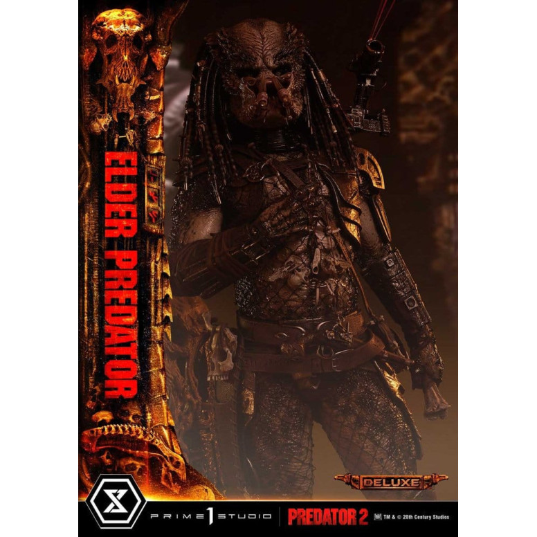 Prime 1 Studio - Predator 2 - Predator Anciano, versión DX Museum Masterline Series, 1/3