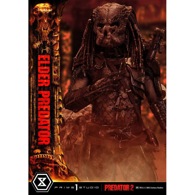 Prime 1 Studio - Predator 2 - Predator Anciano, versión DX Museum Masterline Series, 1/3