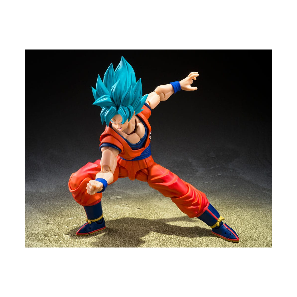 Bandai Tamashii - o Super - Super Saiyan God Super Saiyan Son Goku  (El poder azul que trasciende los límites) - Dragon Ball SHF