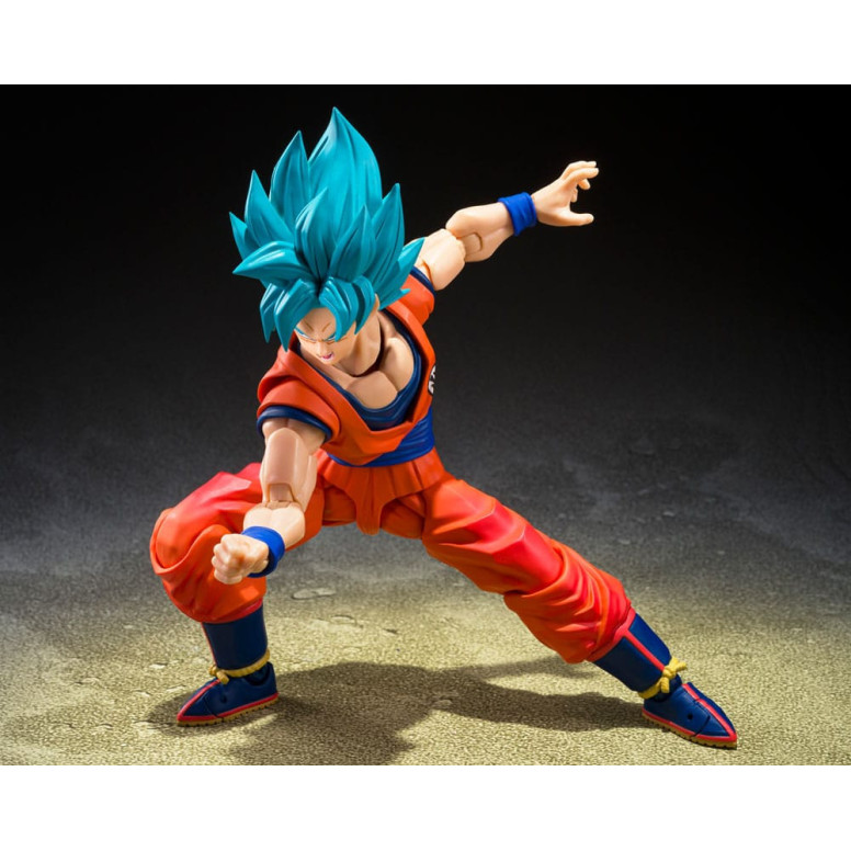 Bandai Tamashii - o Super - Super Saiyan God Super Saiyan Son Goku  (El poder azul que trasciende los límites) - Dragon Ball SHF
