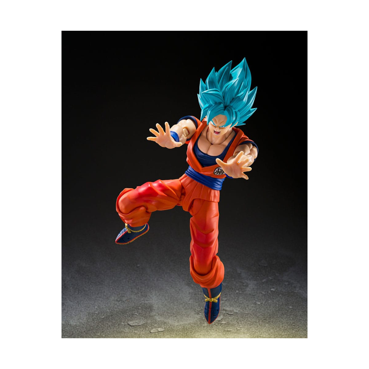 Bandai Tamashii - o Super - Super Saiyan God Super Saiyan Son Goku  (El poder azul que trasciende los límites) - Dragon Ball SHF