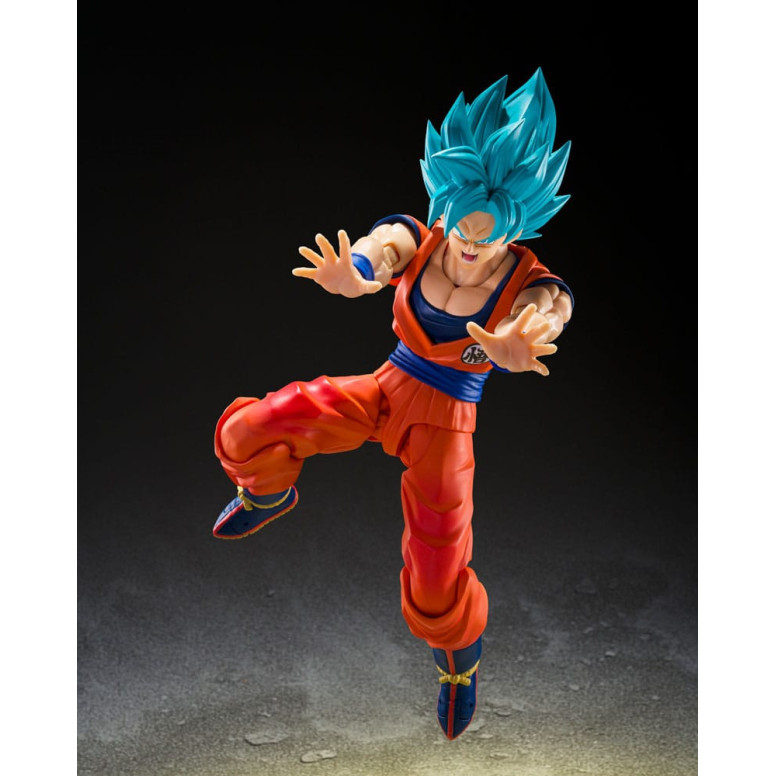 Bandai Tamashii - o Super - Super Saiyan God Super Saiyan Son Goku  (El poder azul que trasciende los límites) - Dragon Ball SHF