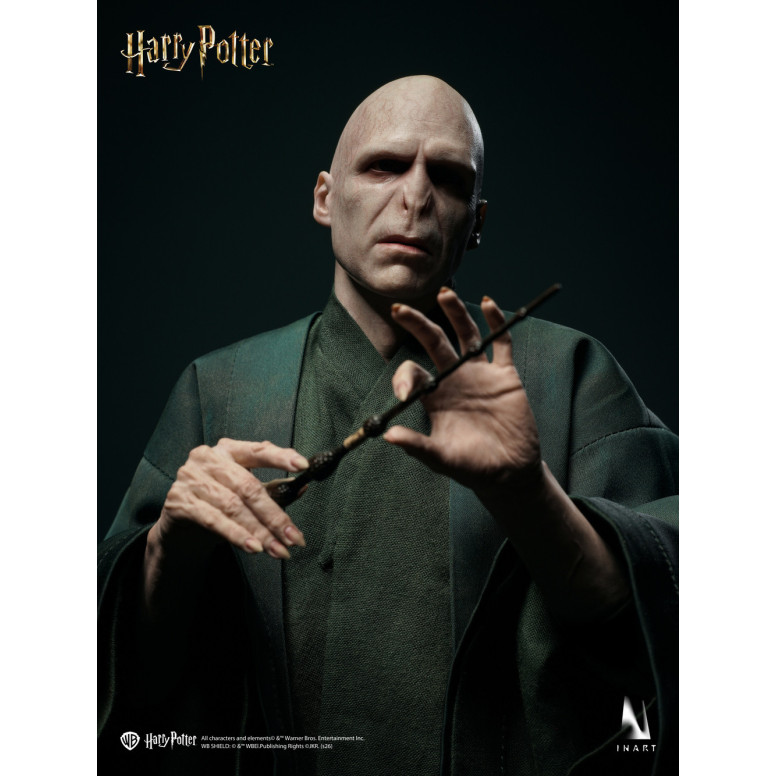 INART - Harry Potter y las Reliquias de la Muerte - Figura coleccionable de Voldemort, versión estándar 1/6