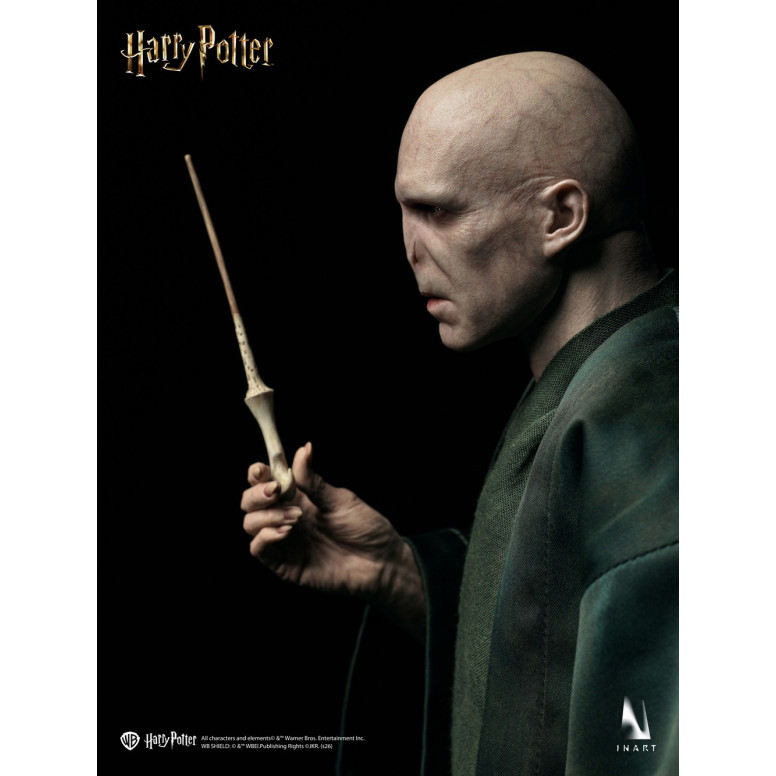 INART - Harry Potter y las Reliquias de la Muerte - Figura coleccionable de Voldemort, versión estándar 1/6